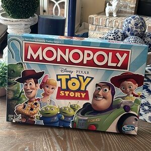 Monopoly Walt Disney Pixar Toy Story Edition Board Game Hasbro Parker Brothers